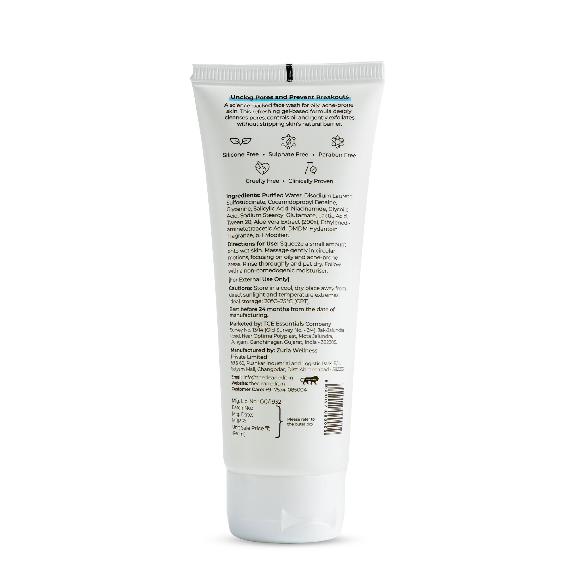 Acne and Oily skin Face wash